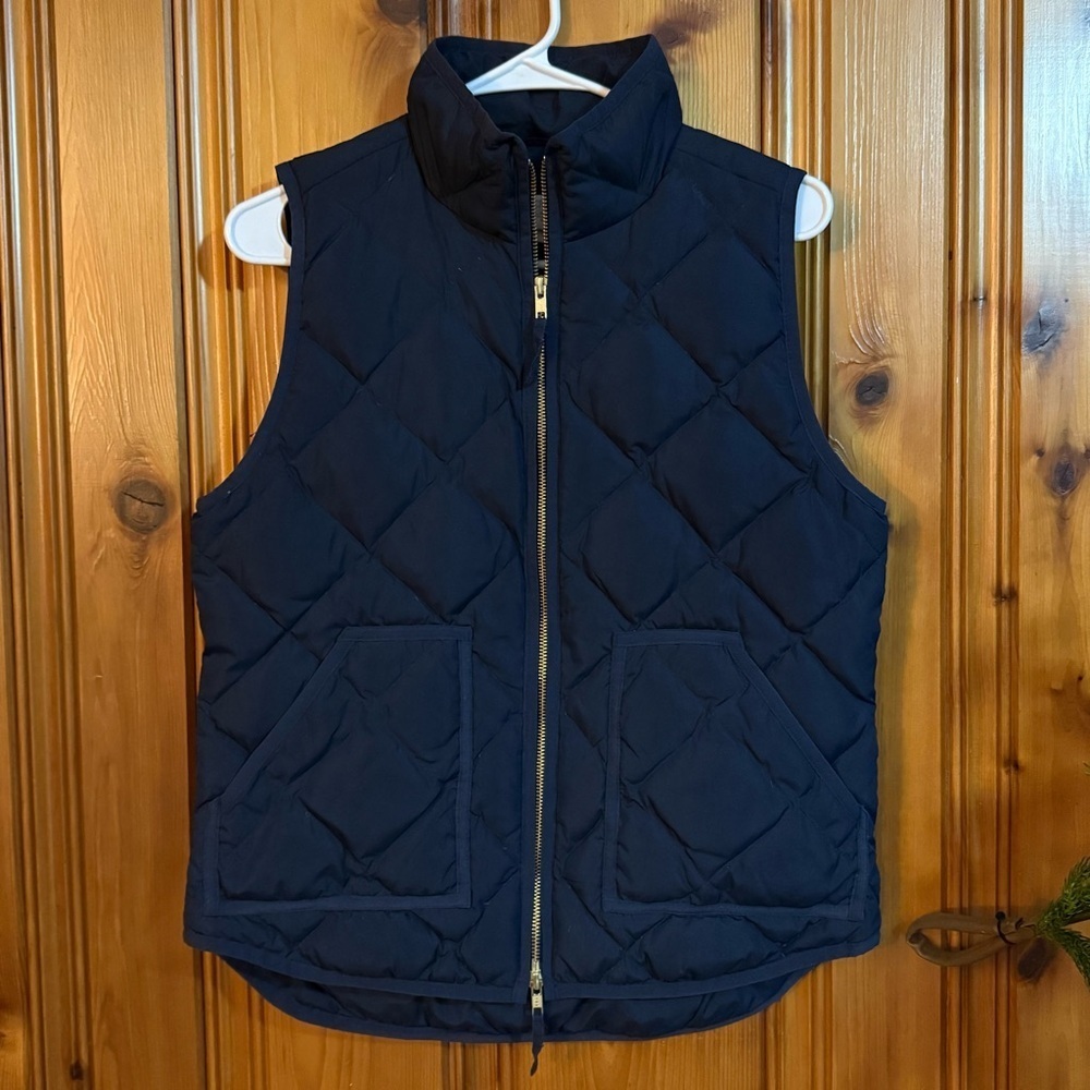 J Crew quilted puffer vest